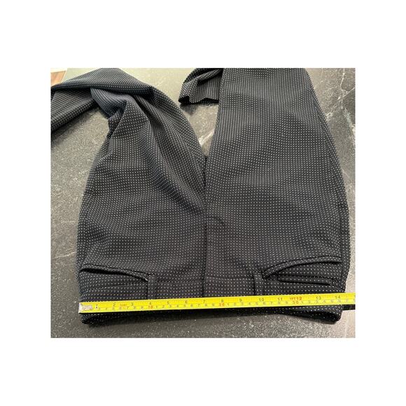 White House Black Market Black Dobby slim ankle pant 2Long - Picture 11 of 11